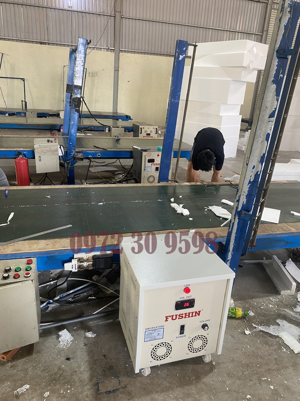 Biến áp sử dụng cho máy cắt xốp EPS, XPS tại Bình Dương