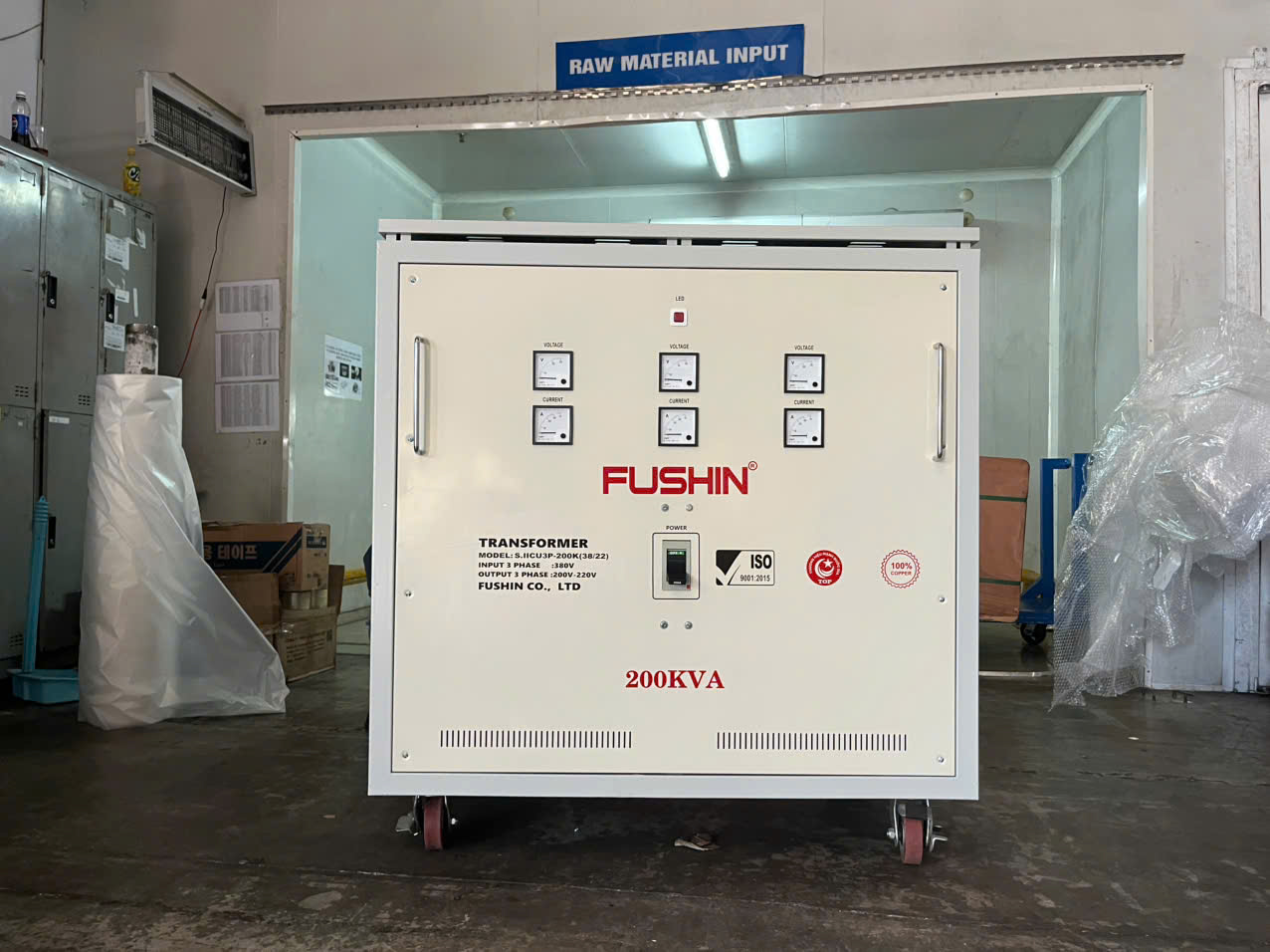 Biến áp - 200KVA Fushin